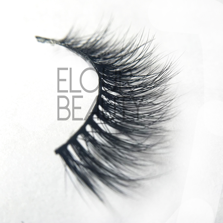 3D mink lashes with false eyelash applicator EJ34